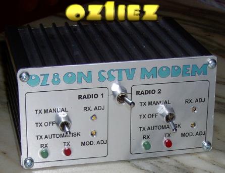 sstv modem for 2 radio